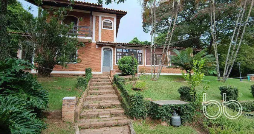 Chácara com 3 dormitórios à venda, 2500 m² por r$ 1.980.000,00 - condomínio terras de itaici - indaiatuba/sp