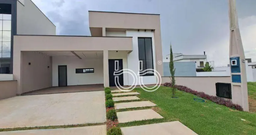 Casa com 3 dormitórios à venda, 156 m² por r$ 1.440.000,00 - condomínio jardim viena - indaiatuba/sp