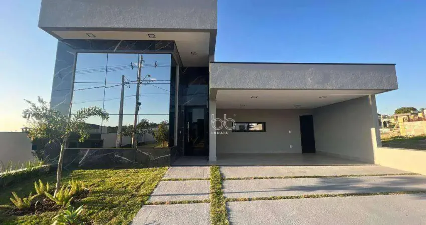 Casa com 3 dormitórios à venda, 196 m² por r$ 1.850.000,00 - condomínio residencial milano - indaiatuba/sp