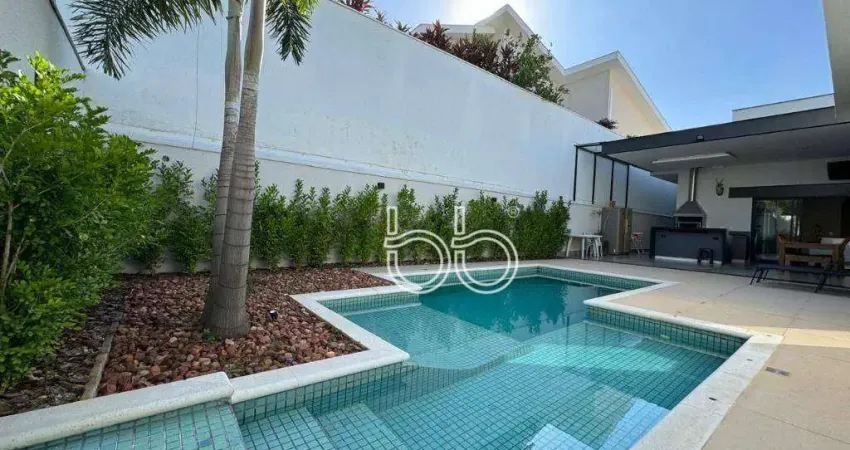 Casa com 3 dormitórios à venda, 255 m² por r$ 2.570.000,00 - condomínio helvetia park - indaiatuba/sp
