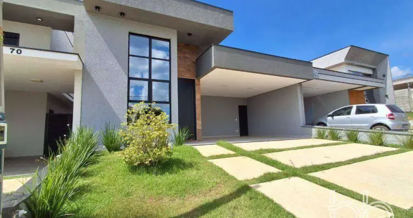 Casa à venda, 162 m² por r$ 1.450.000,00 - condomínio jardins di roma - indaiatuba/sp