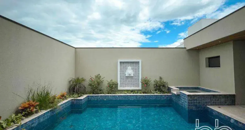 Casa com 3 dormitórios à venda, 320 m² por r$ 3.030.000,00 - condomínio maria josé - indaiatuba/sp