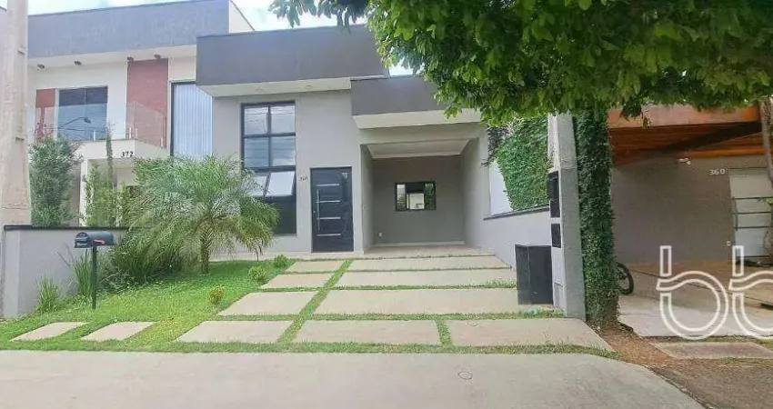 Casa com 3 dormitórios à venda, 105 m² por r$ 905.000,00 - condomínio montreal residence - indaiatuba/sp