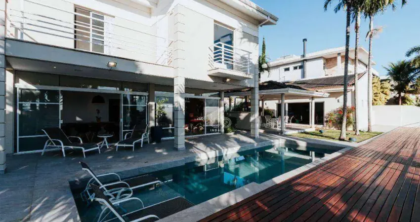 Casa com 3 dormitórios à venda, 400 m² por r$ 3.600.000,00 - condomínio jardim paradiso - indaiatuba/sp