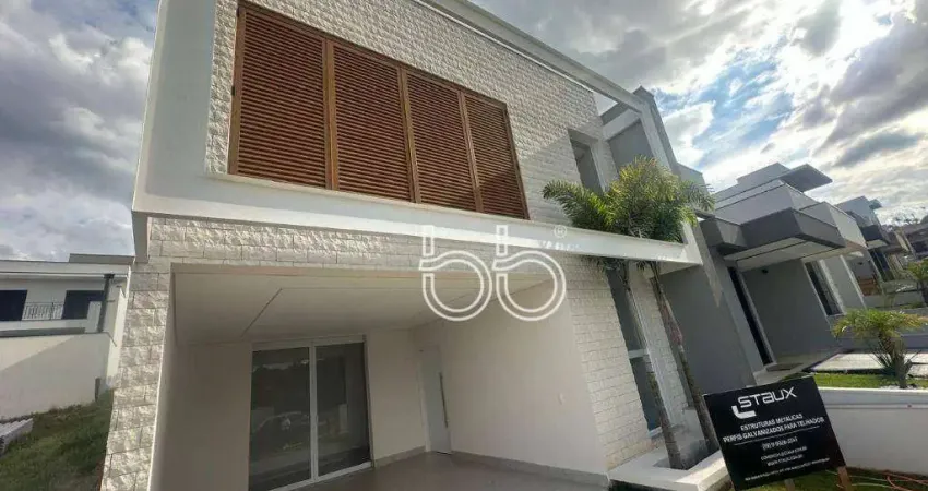 Casa com 3 dormitórios à venda, 196 m² por r$ 1.300.000,00 - condomínio gran reserve - indaiatuba/sp