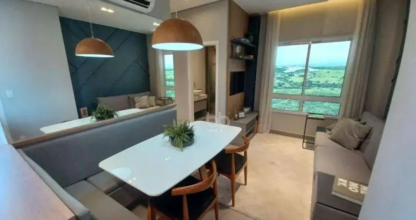 Apartamento com 2 dormitórios à venda, 50 m² por r$ 320.000,00 - condomínio vívere residencial - indaiatuba/sp