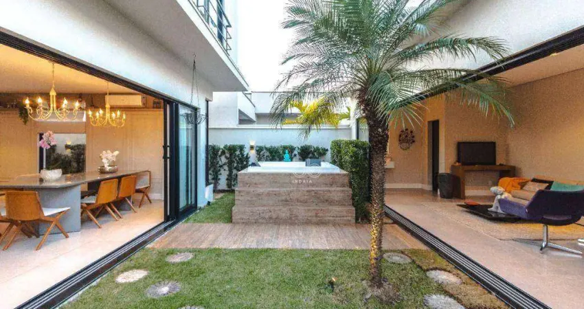 Casa com 3 dormitórios à venda, 276 m² por r$ 2.650.000,00 - condomínio residencial duas marias - indaiatuba/sp