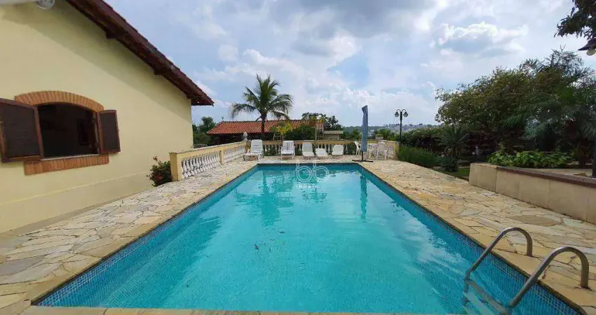 Chácara com 3 dormitórios à venda, 1150 m² por r$ 1.750.000 - condomínio terras de itaici - indaiatuba/sp