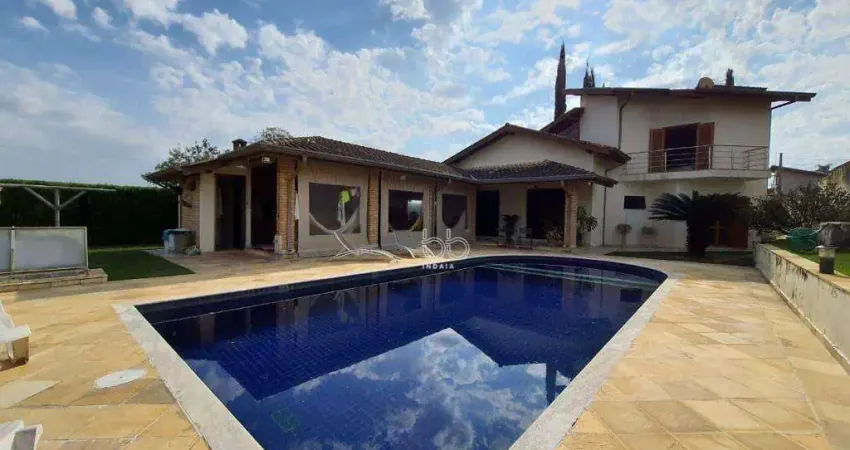 Chácara com 3 dormitórios à venda, 1000 m² por r$ 1.650.000,00 - condomínio terras de itaici - indaiatuba/sp