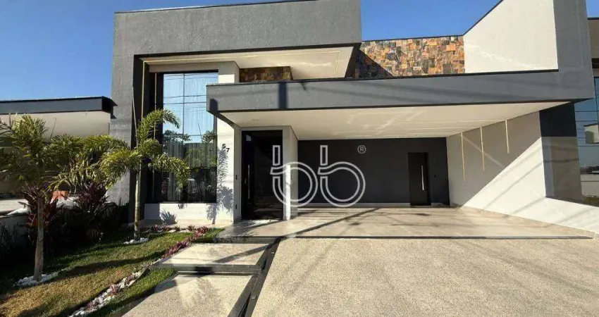 Casa com 3 dormitórios à venda, 213 m² por r$ 1.750.000,00 - condomínio residencial evidências - indaiatuba/sp