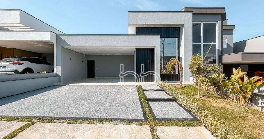 Casa com 3 dormitórios à venda, 126 m² por r$ 1.490.000,00 - condomínio jardim viena - indaiatuba/sp