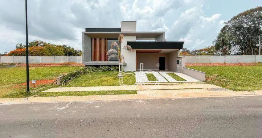 Casa com 3 dormitórios à venda, 212 m² por r$ 2.290.000,00 - condomínio villa sapezal - indaiatuba/sp
