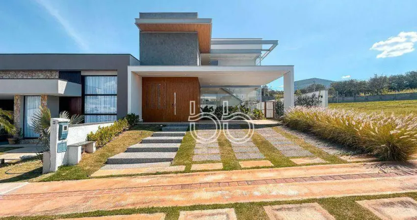 Casa com 3 dormitórios à venda, 259 m² por r$ 2.660.000,00 - condomínio london park - indaiatuba/sp
