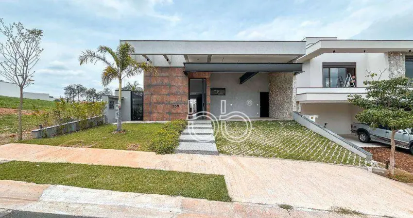 Casa com 3 dormitórios à venda, 198 m² por r$ 2.090.000,00 - condomínio villa sapezal - indaiatuba/sp