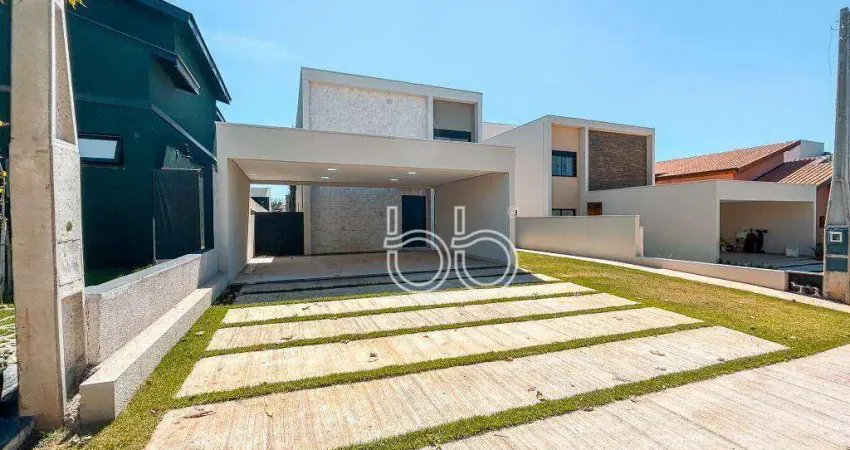 Casa com 3 dormitórios à venda, 200 m² por r$ 1.800.000,00 - condomínio alto de itaici - indaiatuba/sp