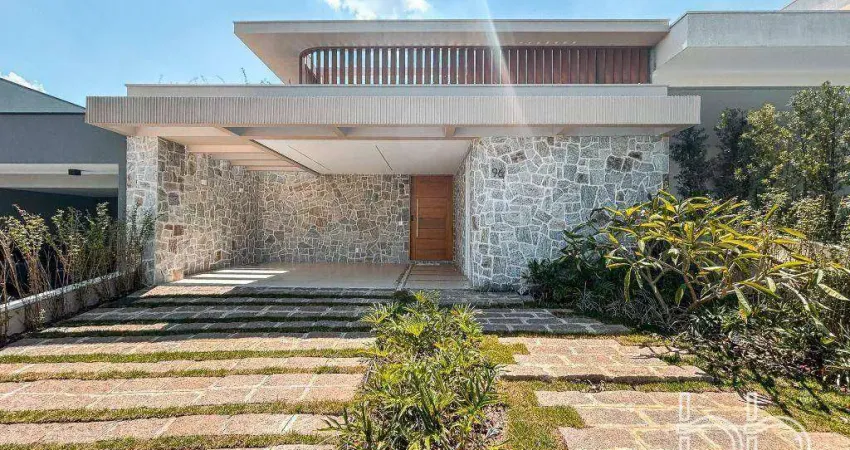 Casa com 3 dormitórios à venda, 160 m² por r$ 1.750.000,00 - condomínio jardim viena - indaiatuba/sp