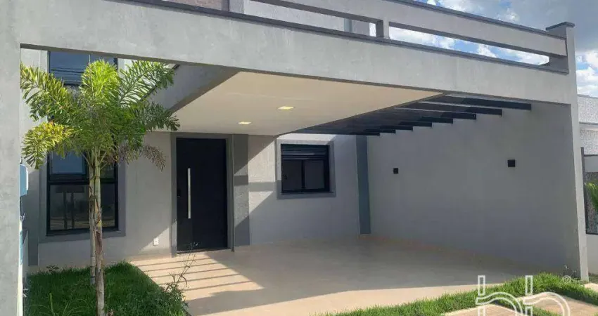 Casa com 3 dormitórios à venda, 153 m² por r$ 990.000,00 - condomínio vila paraty - indaiatuba/sp