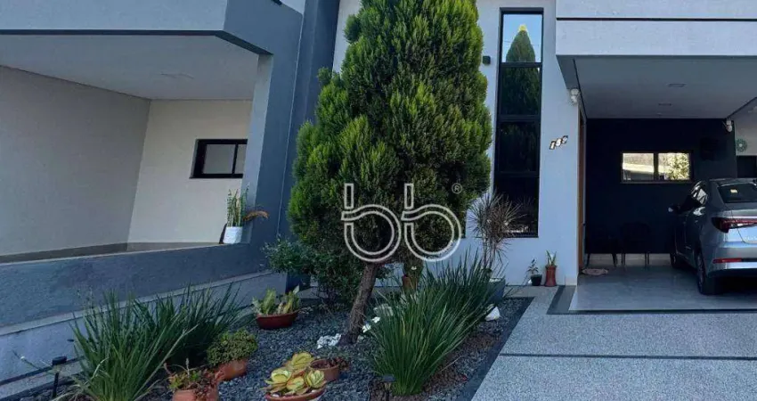 Casa com 3 dormitórios à venda, 135 m² por r$ 1.225.000,00 - condomínio jardim mantova residencial - indaiatuba/sp