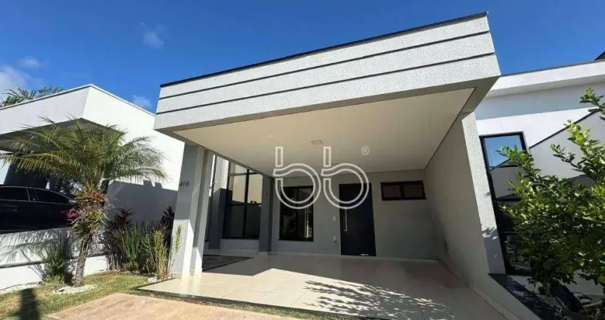 Casa com 3 dormitórios à venda, 180 m² por r$ 1.585.000,00 - condomínio jardim brescia - indaiatuba/sp