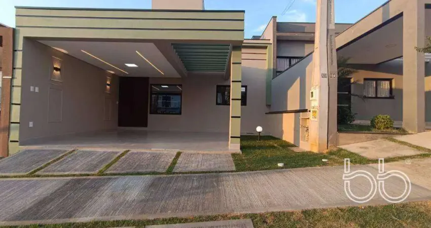 Casa com 3 dormitórios à venda, 118 m² por r$ 860.000,00 - condomínio vila paraty - indaiatuba/sp