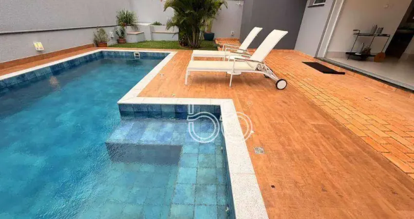 Casa com 3 dormitórios à venda, 248 m² por r$ 2.390.000,00 - condomínio maria josé - indaiatuba/sp