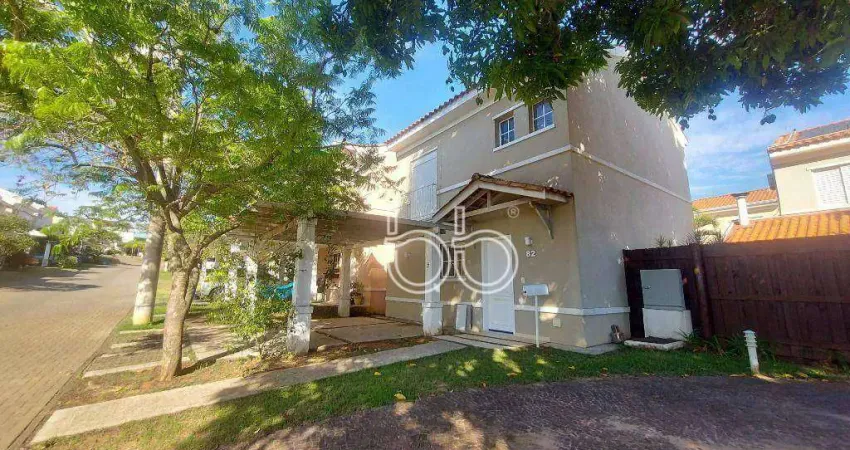 Casa com 3 dormitórios à venda, 106 m² por r$ 930.000 - condomínio casa bella - indaiatuba/sp