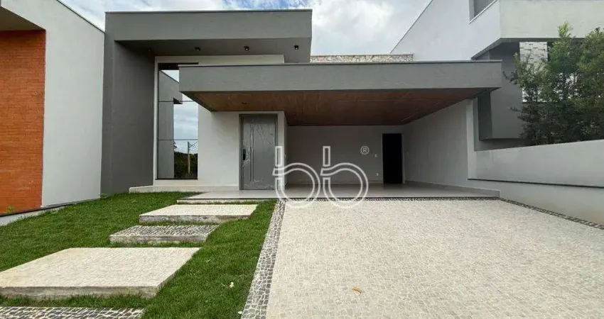 Casa com 3 dormitórios à venda, 209 m² por R$ 1.700.000,00 - Condomínio Piemonte - Indaiatuba/SP