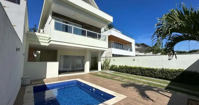 Casa em condomínio para venda em rio de janeiro, recreio dos bandeirantes, 3 dormitórios, 3 suítes, 5 banheiros, 2 vagas