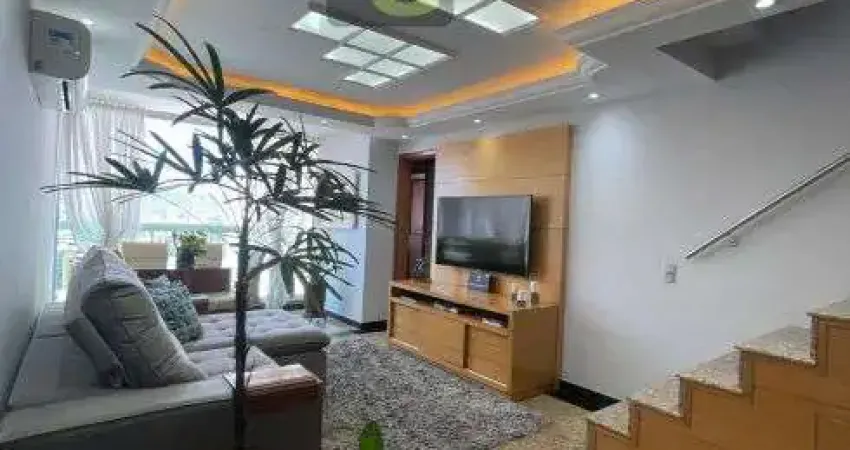 Venda. miolo de icaraí. niterói. imperdível! cobertrura vista total mar com lazer privativo. 3 vagas