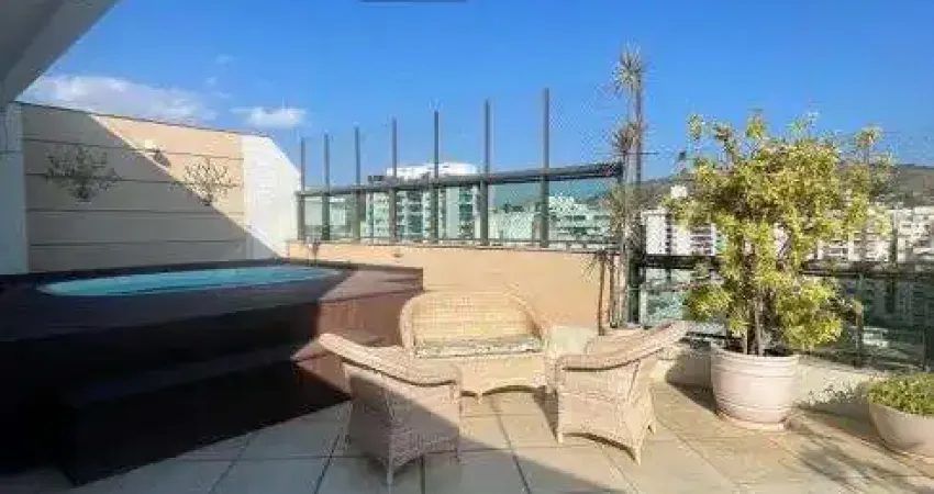 Venda icaraí niterói excelente cobertura duplex rua miguel couto sol manhã vista deslumbrante 3 gars
