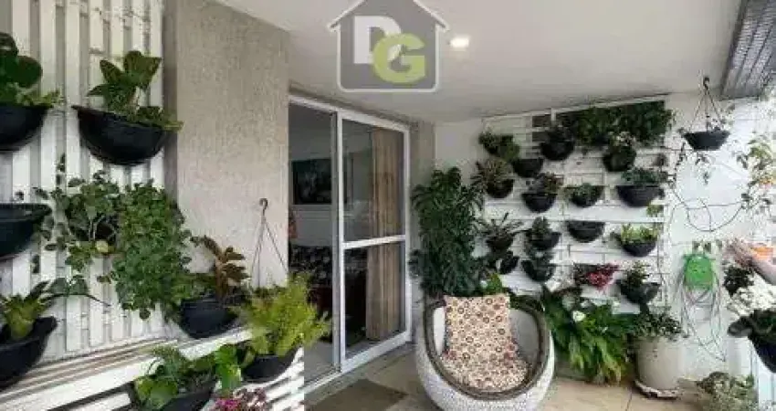 Prédio novo com lazer. excelente planta. sol manhã. frente. varanda, 2 quartos, suíte, gar.