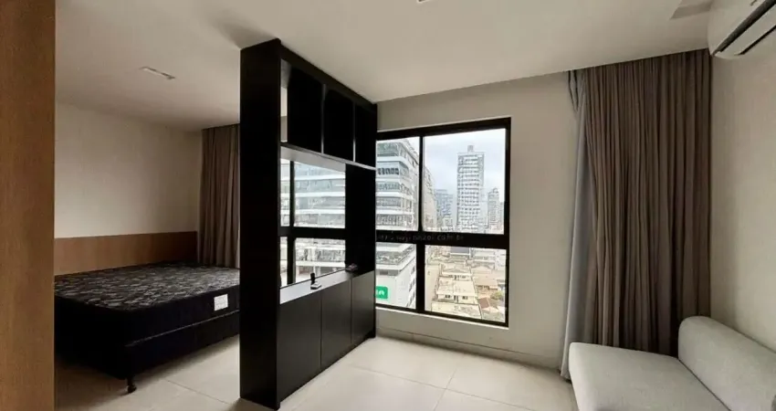 Loft mobiliado e equipado pronto para morar no centro de itajaí