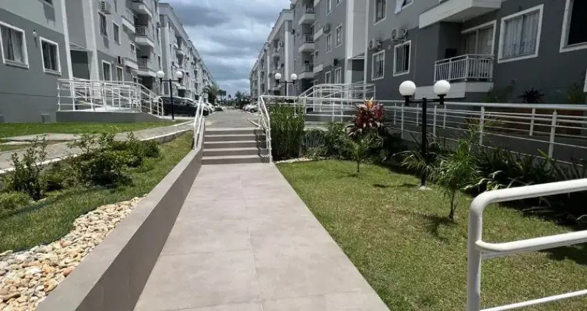 Apartamento pronto para morar em itajaí com sacada e churrasqueira, 02 quartos