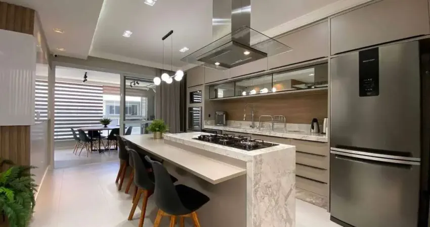 Apartamento finamente mobiliado e decorado, pronto para morar