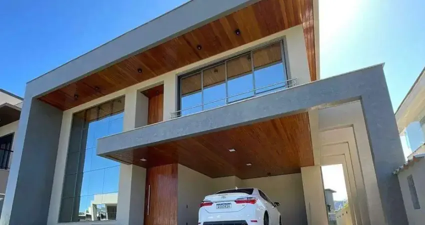 Casa ampla e moderna em condomínio em fechado no norte da ilha