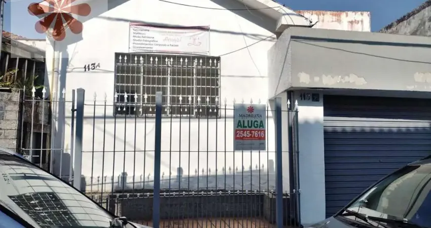 Casa comercial para alugar na Vila Ponte Rasa, São Paulo