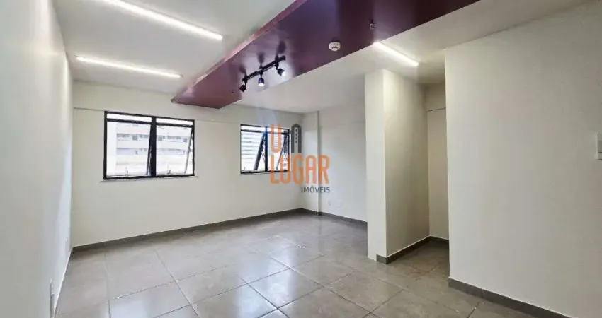 Um lugar imoveis aluga: sala comercial de 30m2 para aluguel no centro empresarial acropole, nazare