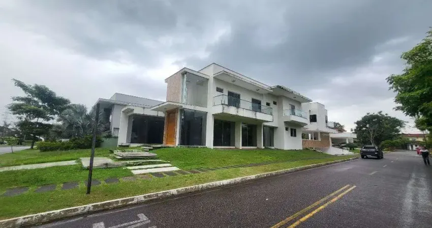 Agua cristal - um lugar imoveis vende deslumbrante casa / mansao de esquina 5 suites no condominio agua cristal