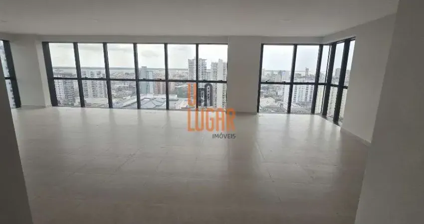 Um lugar imoveis aluga: sala comercial de 86,55m2 no ed. city office, batista campos