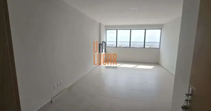 Um lugar imoveis aluga: sala comercial de 28,80m2 no ed. city office, batista campos
