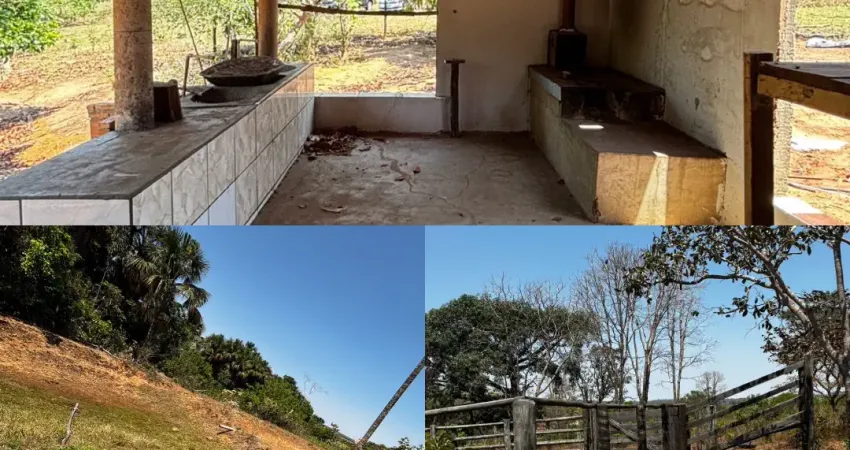 Chácara a 14 km de parauna  7 hectares  toda cercada con curral e chiqueiro