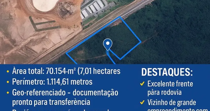 Terreno de 7hectares em frnte o club brasil beach ótimo para condomínio!!!