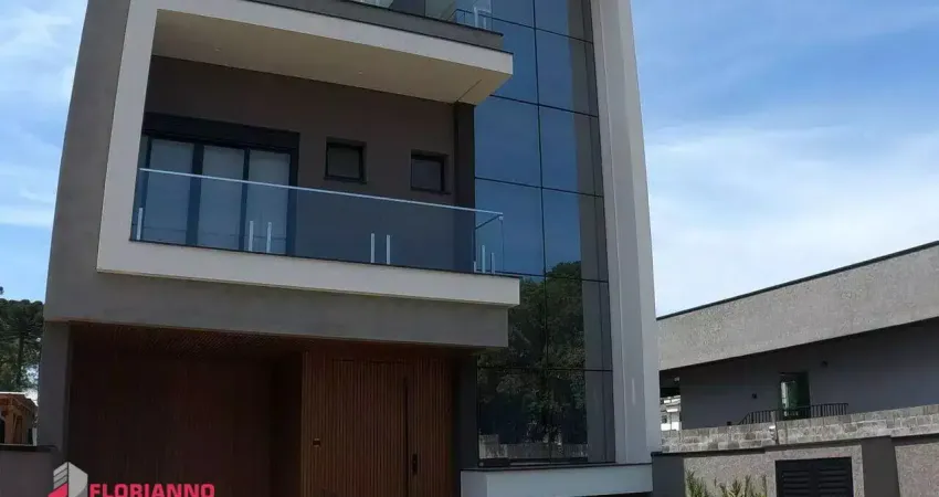 Sobrado triplex com 3 suítes, 280 m², à venda por r$ 2.669.000 aristocrata - são josé dos pinhais/pr