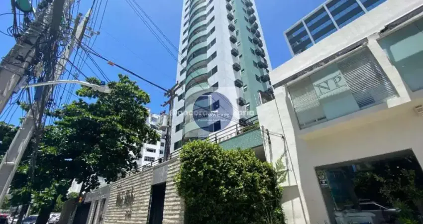 Alugo excelente apto 8º andar, na conselheiro aguiar, boa viagem 100% nascente