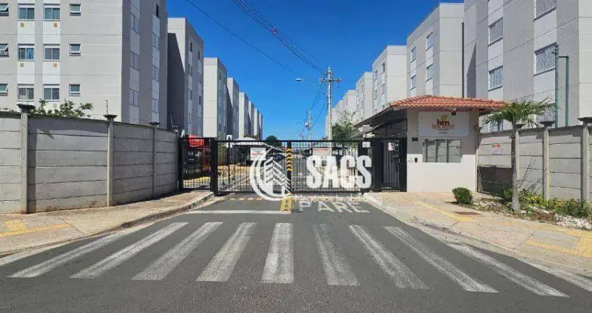 Apartamento com 2 dormitórios, 52 m² - venda por r$ 220.000,00 ou aluguel por r$ 1.400,00/mês - residencial fazenda lagoa - campinas/sp