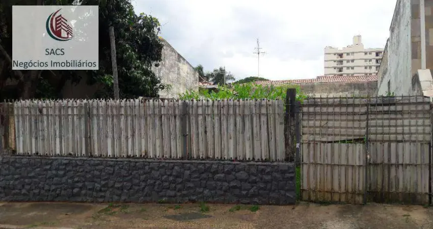 Terreno, 255 m² -aluguel por r$ 1.200/mês ou venda por r$ 350.000 - bosque - campinas/sp