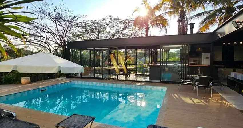 Terras de itaici - chácara com 4 quartos terras de itaici 560m²
