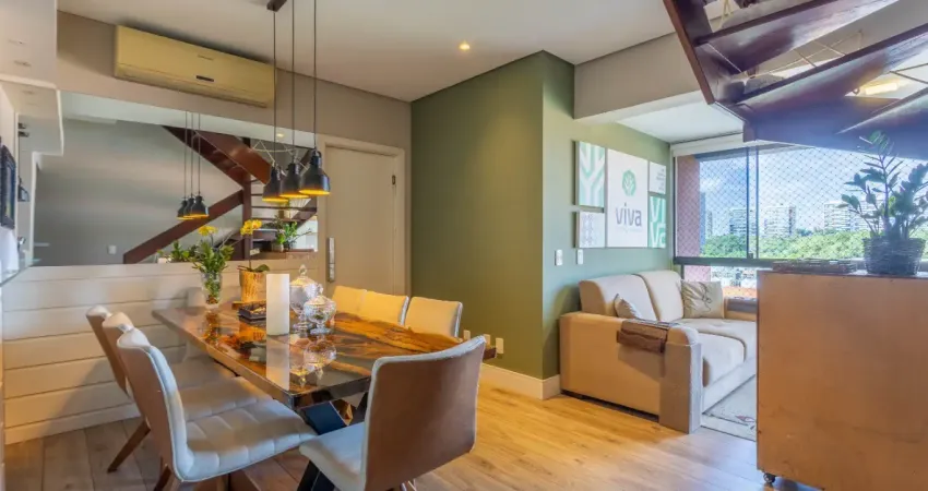 Linda cobertura, prédio com infra - passo d'areia/boa vista