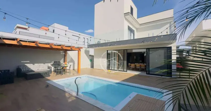 Casa 4 suítes à venda no condomínio reserva saint paul, itu-sp