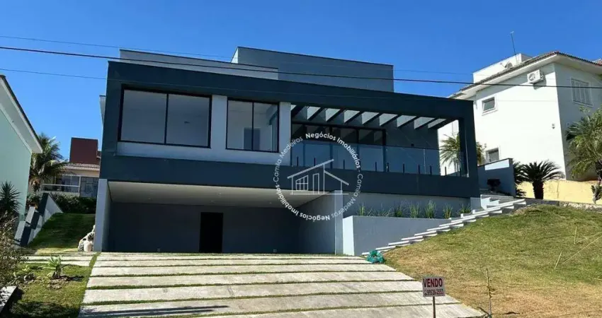 Casa com 4 suítes e amplo terreno no condomínio campos de santo antônio – itu/sp